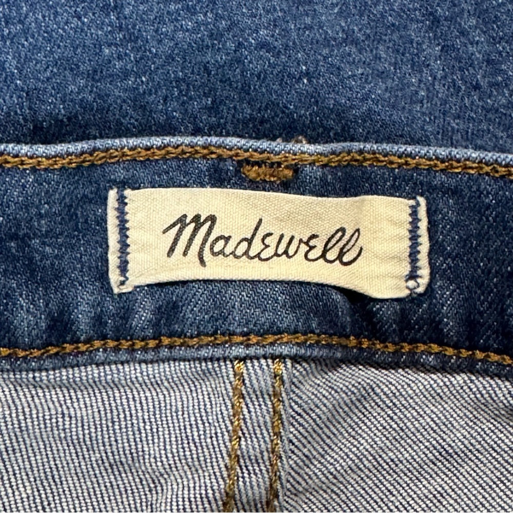 Madewell Jeans Women 31 Blue Perfect Vintage Wide Leg High Waist Stretch Denim - Picture 3 of 11